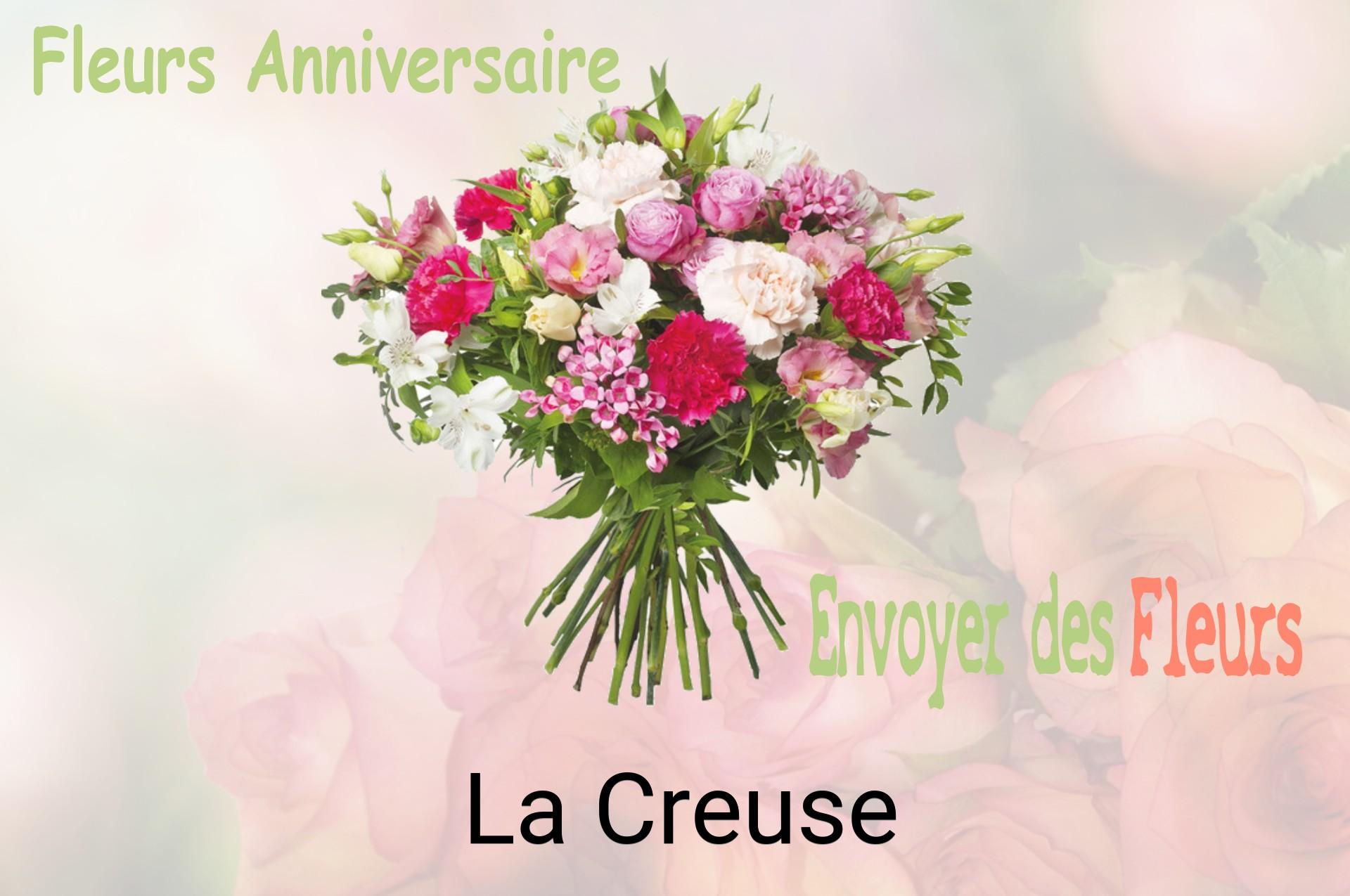 Bouquet de fleurs d’anniversaire livré à La Creuse